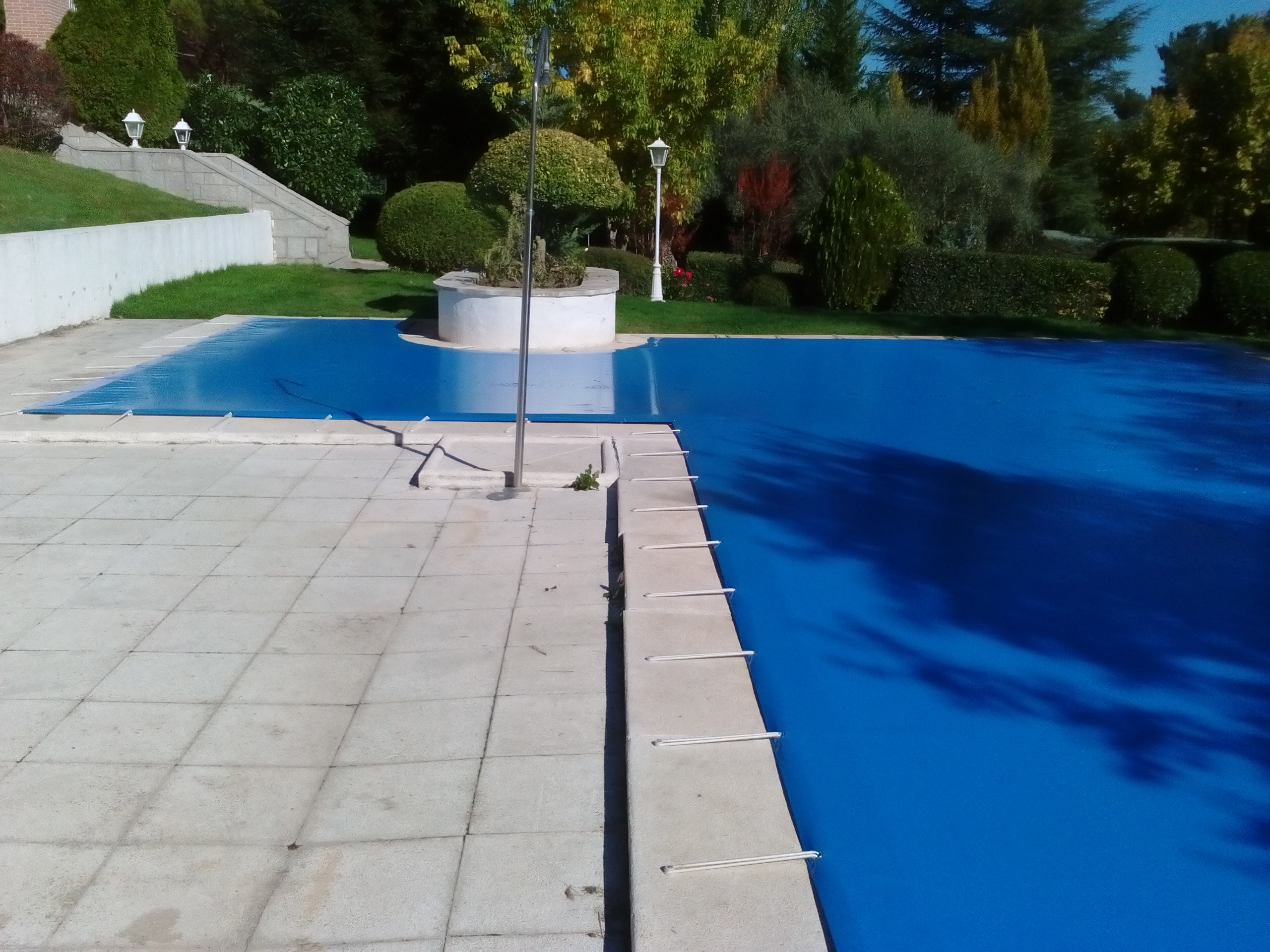 De ninguna manera Tina cable Cobertor de protección, para piscina Coinpol modelo Bahía 1. - Piscilona