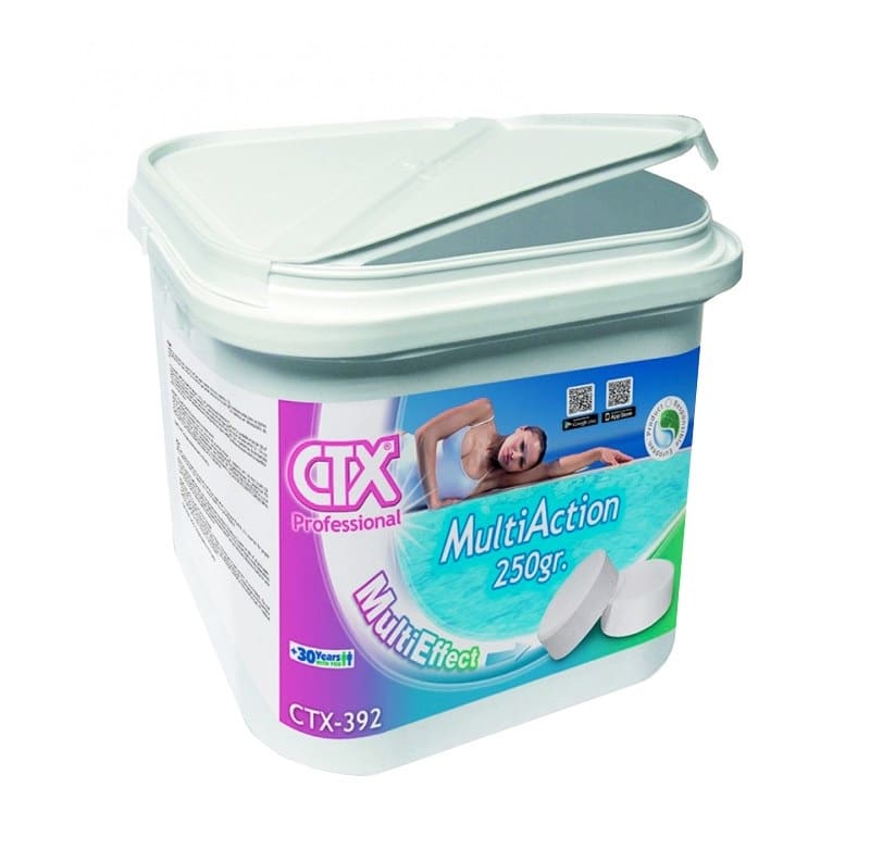 Cloro Multiacci n CTX 393 Tabletas 250 Gr 5 Kg Piscilona